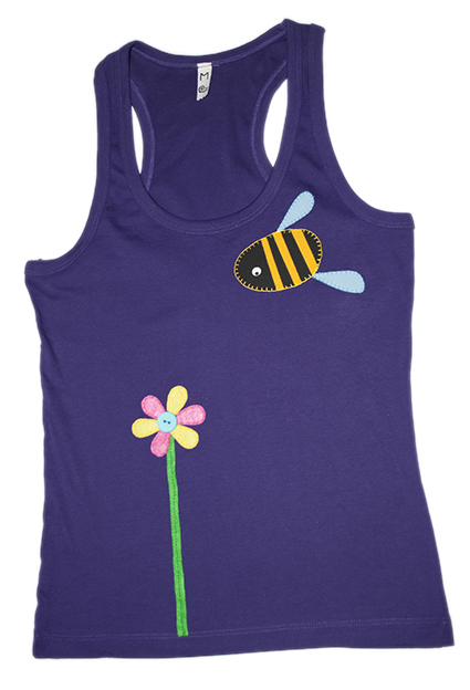 Hola caracol, hola caracola. Camisetas decoradas a mano