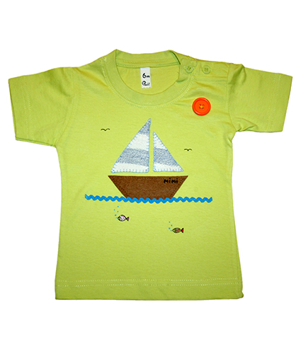 Hola caracol, hola caracola. Camisetas decoradas a mano