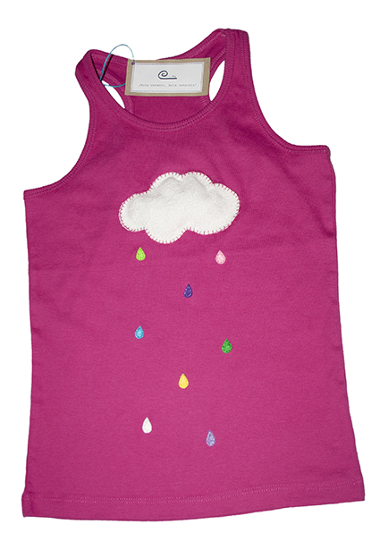 Hola caracol, hola caracola. Camisetas decoradas a mano