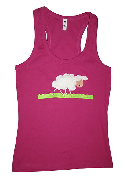 Hola caracol, hola caracola. Camisetas decoradas a mano