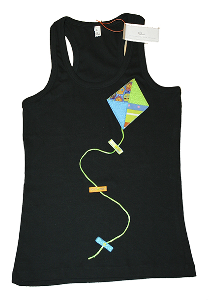 Hola caracol, hola caracola. Camisetas decoradas a mano