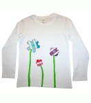 Hola caracol, hola caracola. Camisetas decoradas a mano