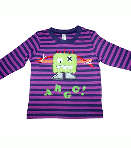 Hola caracol, hola caracola. Camisetas decoradas a mano