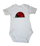 Hola caracol, hola caracola. Bodys decorados a mano