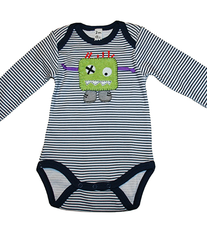 Hola caracol, hola caracola. Bodys decorados a mano