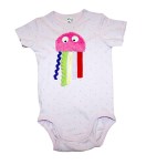 Hola caracol, hola caracola. Bodys decorados a mano