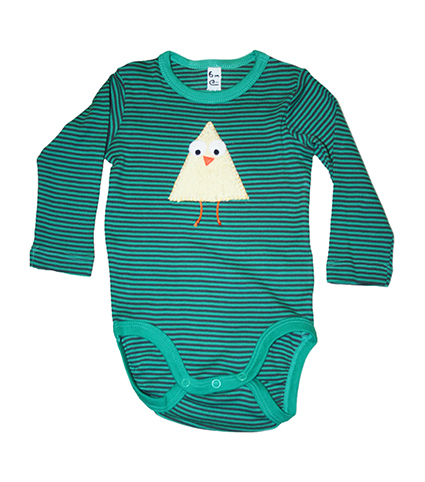 Hola caracol, hola caracola. Bodys decorados a mano