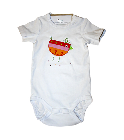 Hola caracol, hola caracola. Bodys decorados a mano